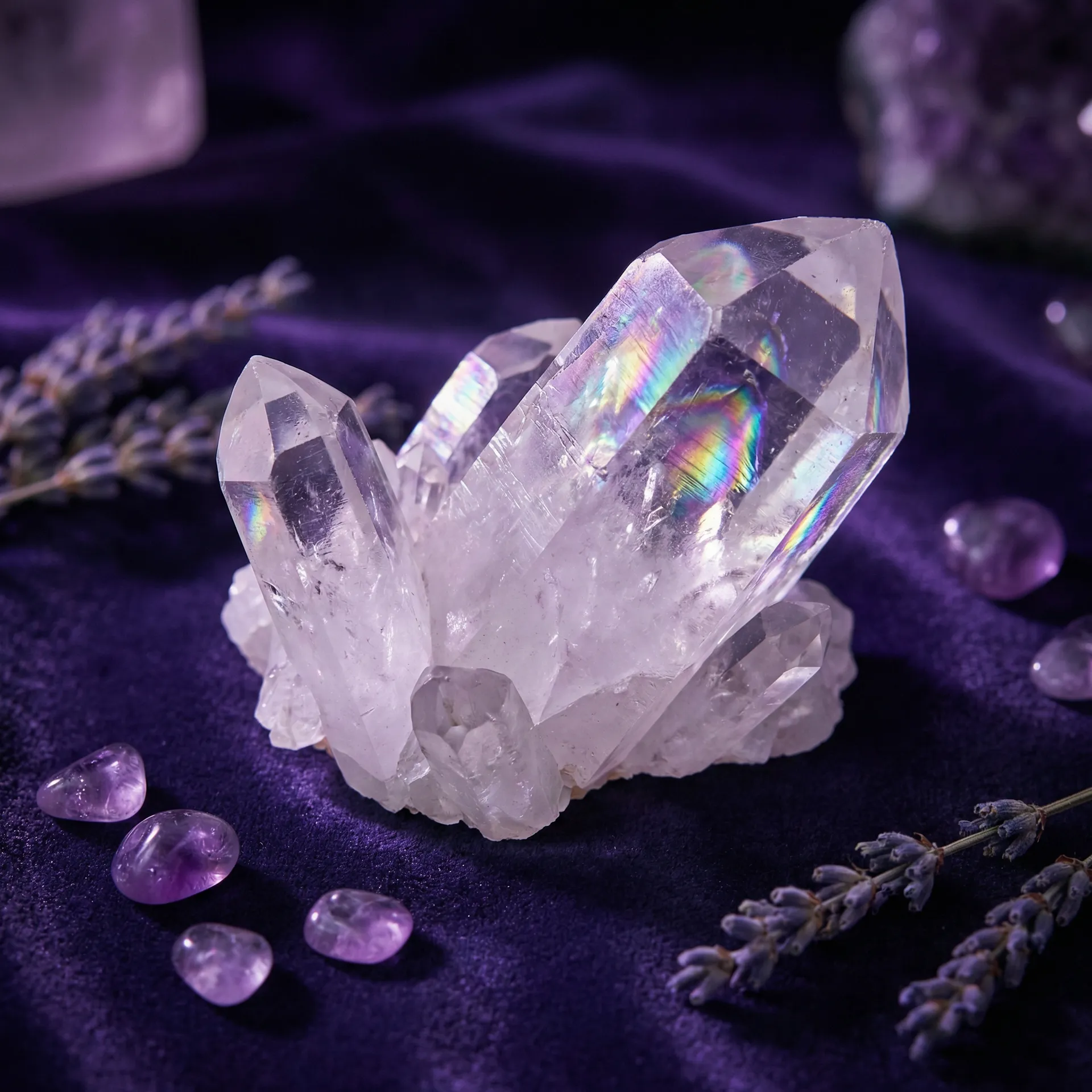 天然白水晶 - 换个方式做吧未增删动画樱花 | 神秘学好物